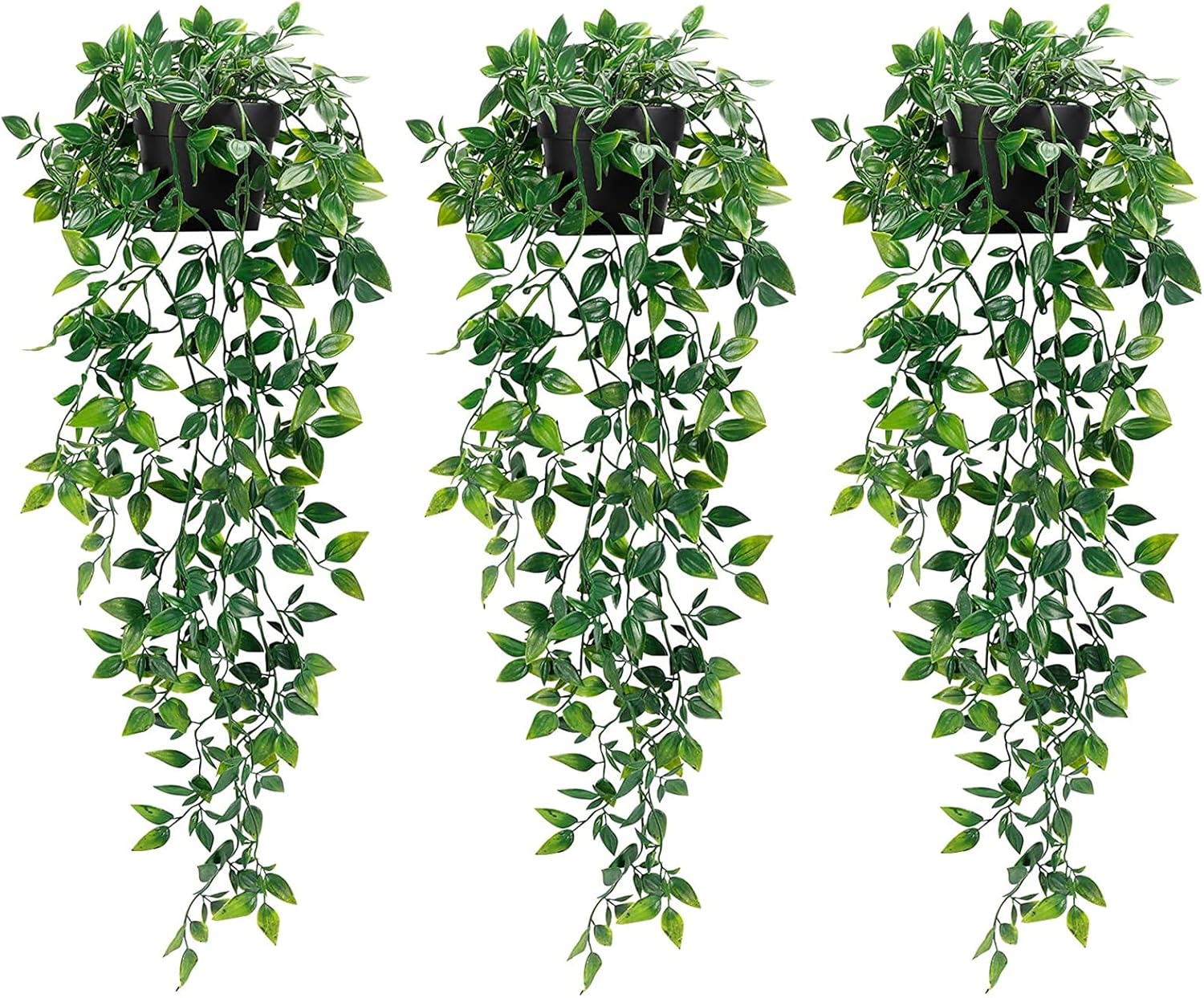 Fake Hanging Plants, Artificial Small Potted Plants
